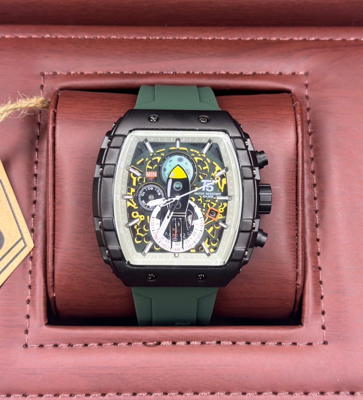 T5 SPORTS WATCH MOON EDITION BLACK METAL CASE