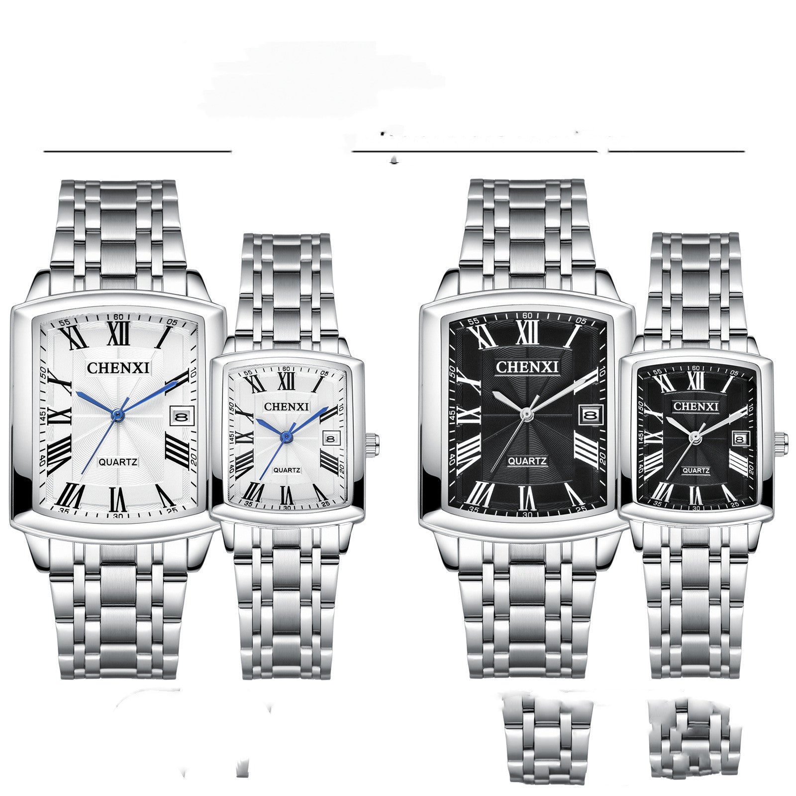Couple Watch Casual Calendar Quartz Watch